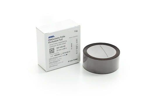 Hanel Occlusion Foil 12µ 2Sided Black 80mm, 25 m