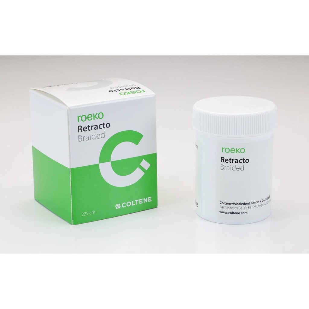 ROEKO Retracto, Braided Retraction Cord, Non-Impregnated, 0 x-fine