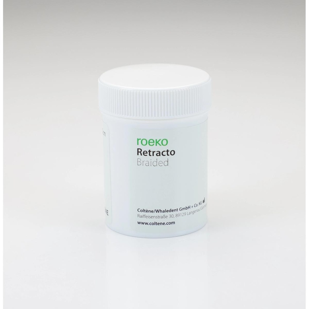 ROEKO Retracto, Braided Retraction Cord, Non-Impregnated, 2 medium