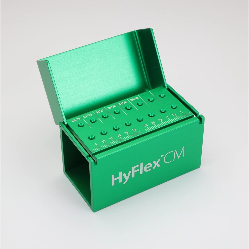 HyFlex Endo Procedure Block, File Holder Green