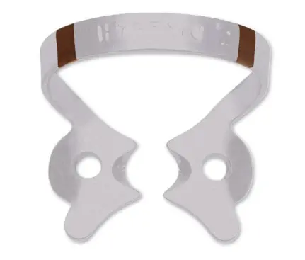 HYGENIC FIESTA Color Coded Matte Finish Winged Clamp #2 Premolars And Upper Incisors