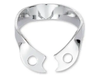 HYGENIC Gloss Finish Wingless Clamp #W00 - Upper &amp; Lower Premolar, Anterior