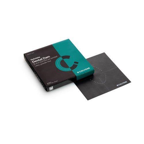 HySolate Latex Dental Dam Black printed x-heavy 152x152