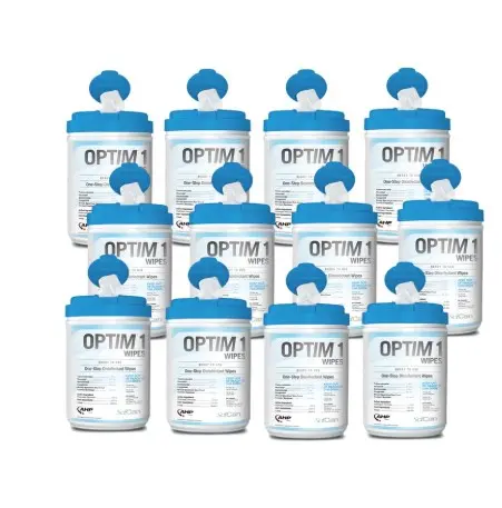 OPTIM 1 Wipes 6" x 7" - CASE (160 sheets)