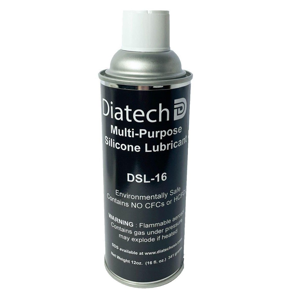 Pure Silicone Lubricant Spray, 16 oz.