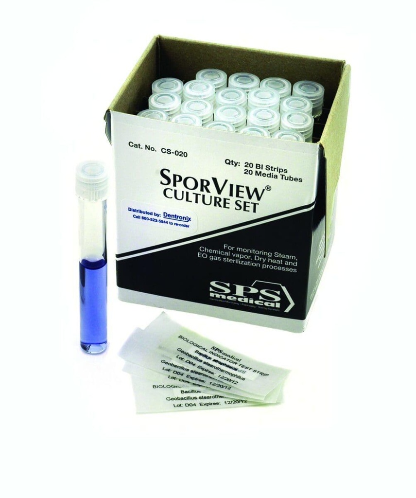 Sporview Culture Set, Steam or Dry Heat