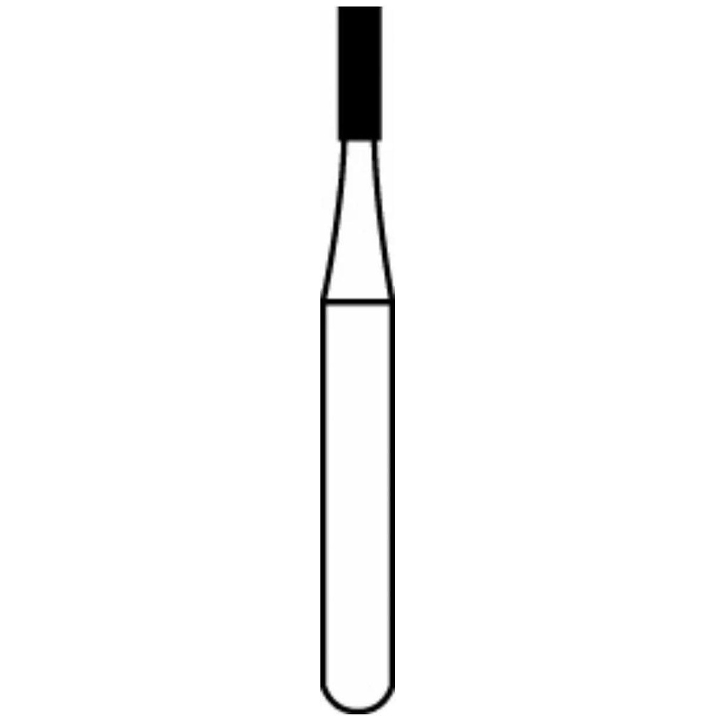 556 Cylinder Flat End Carbide - Flat End X-Cut FG