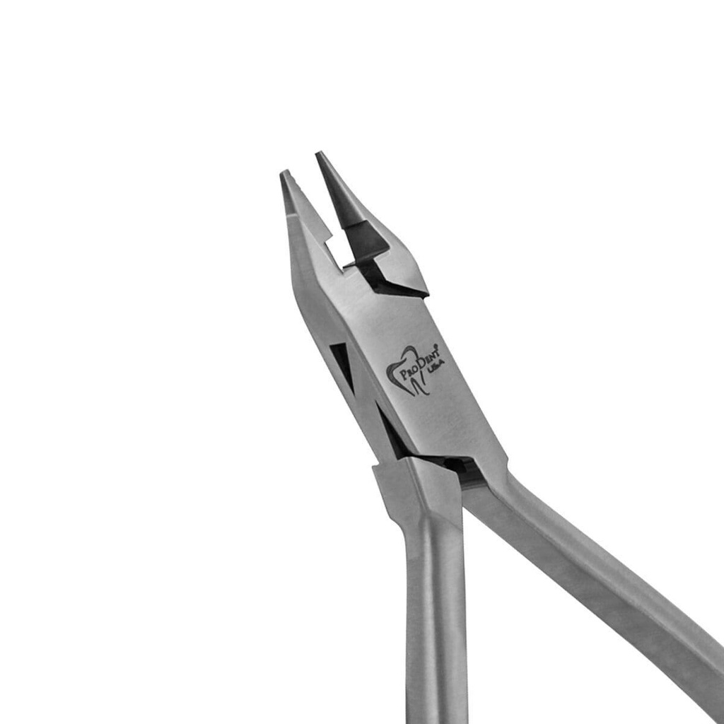 Prodent Light Wire Plier w/Cutter, Three Tip Grooves