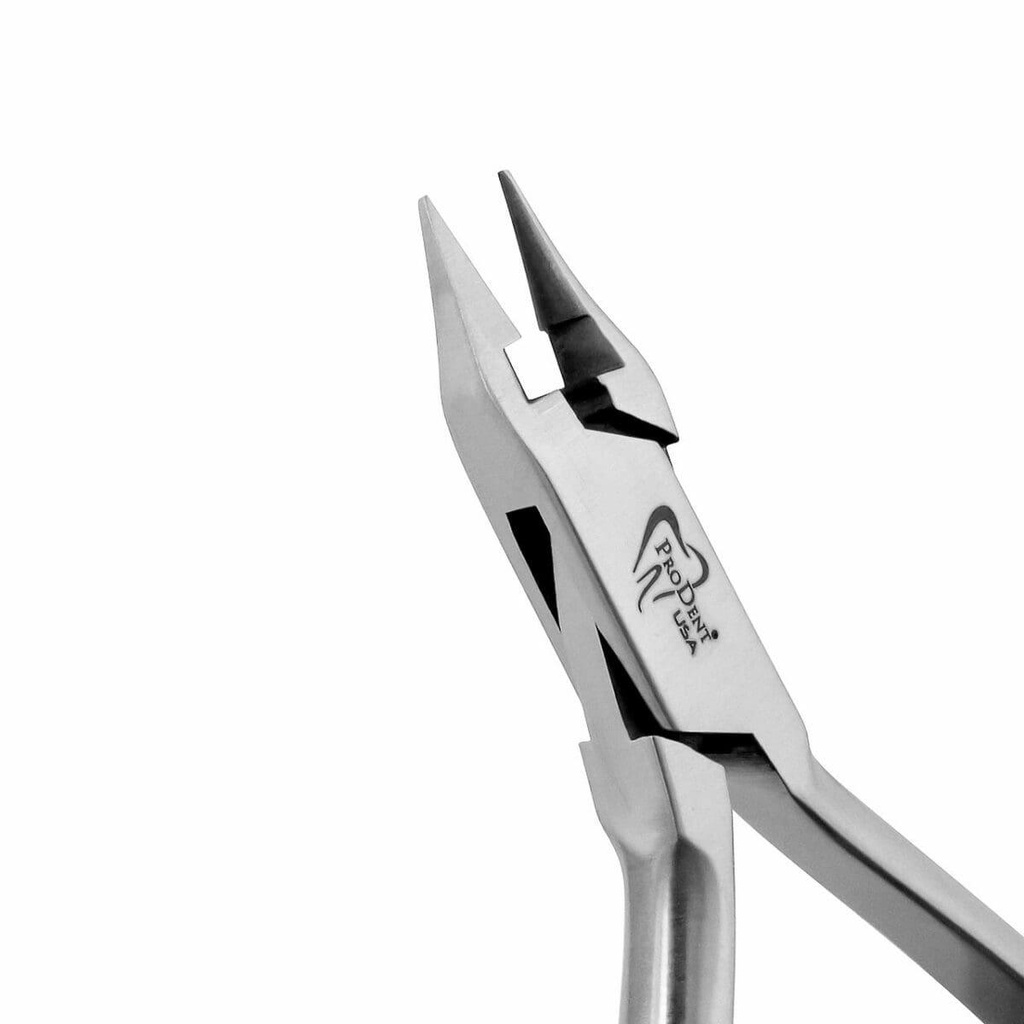 Prodent Light Wire Plier w/ Cutter, Non-Grooved