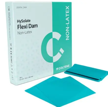Flexi Dam® Non-Latex, 6x6, Medium, Green