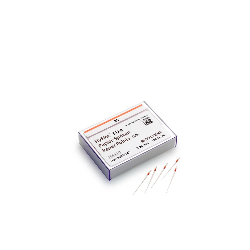 HyFlex EDM Paper Points .0-#25
