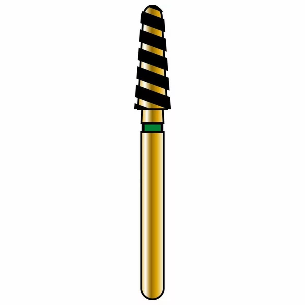 Round End Taper TurboCut Diamond Burs
