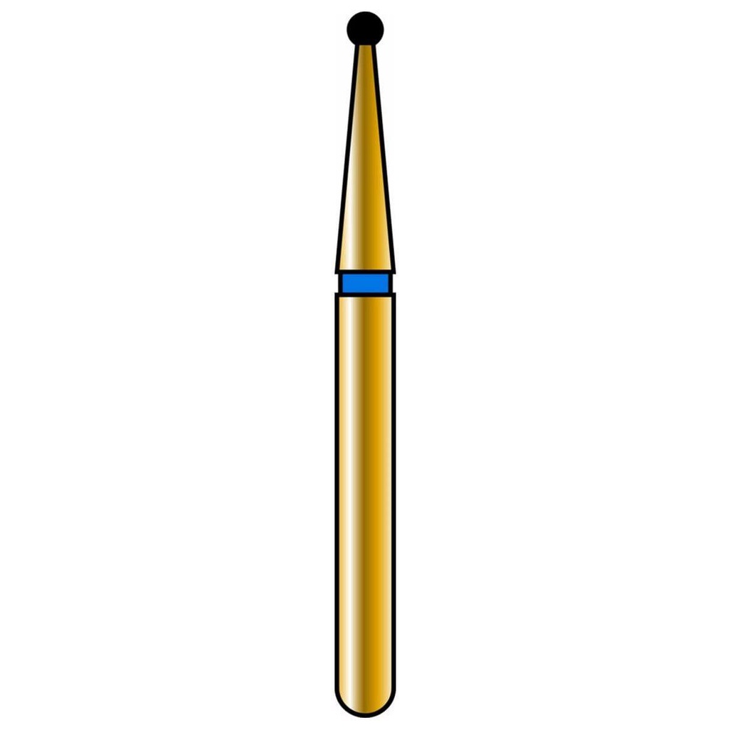 Round Gold Diamond Burs