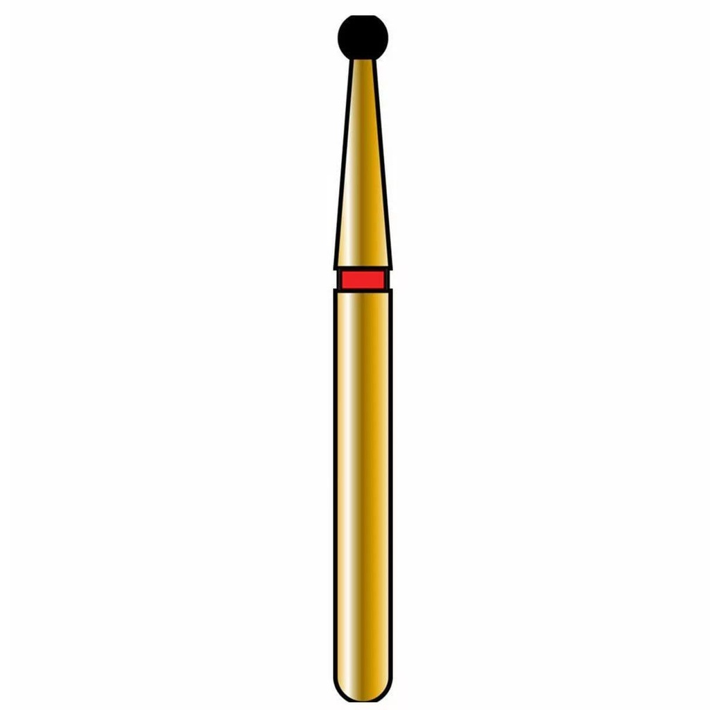Round Gold Diamond Burs