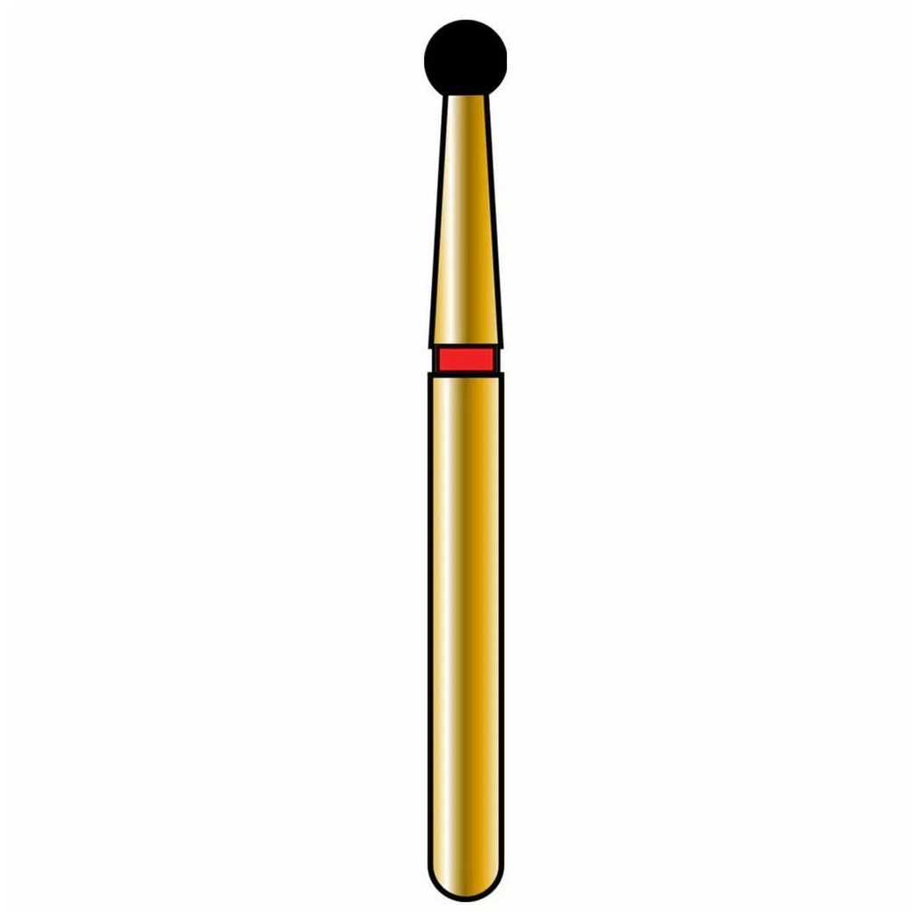 Round Gold Diamond Burs
