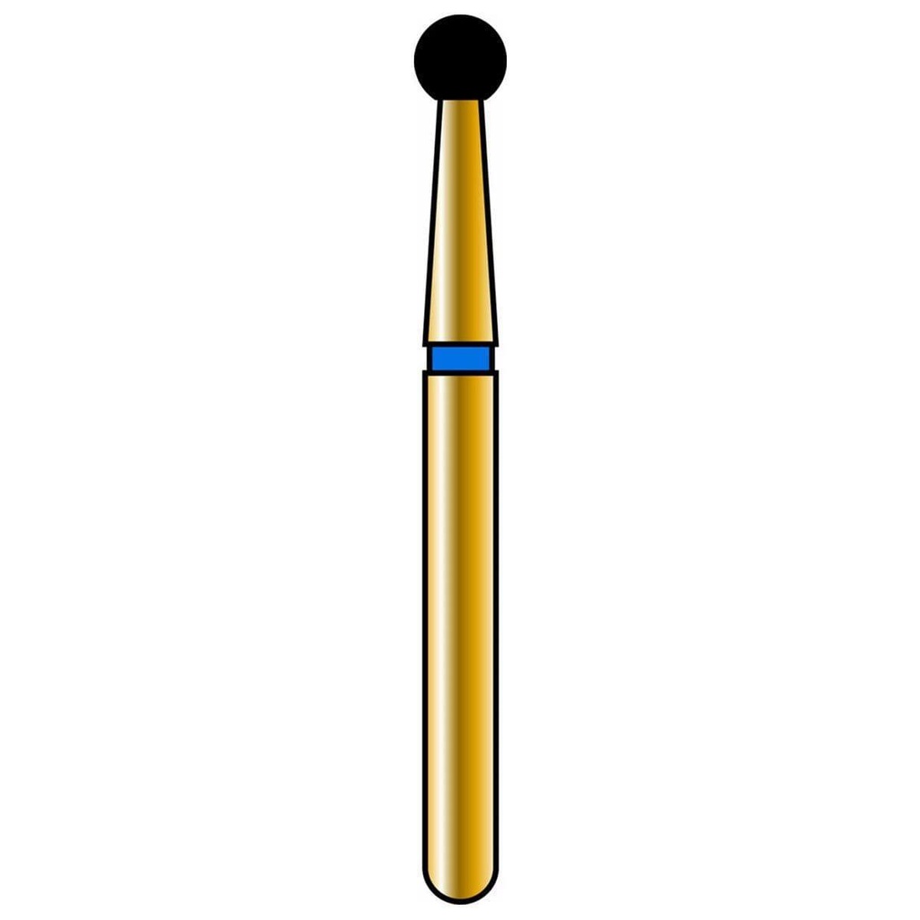 Round Gold Diamond Burs