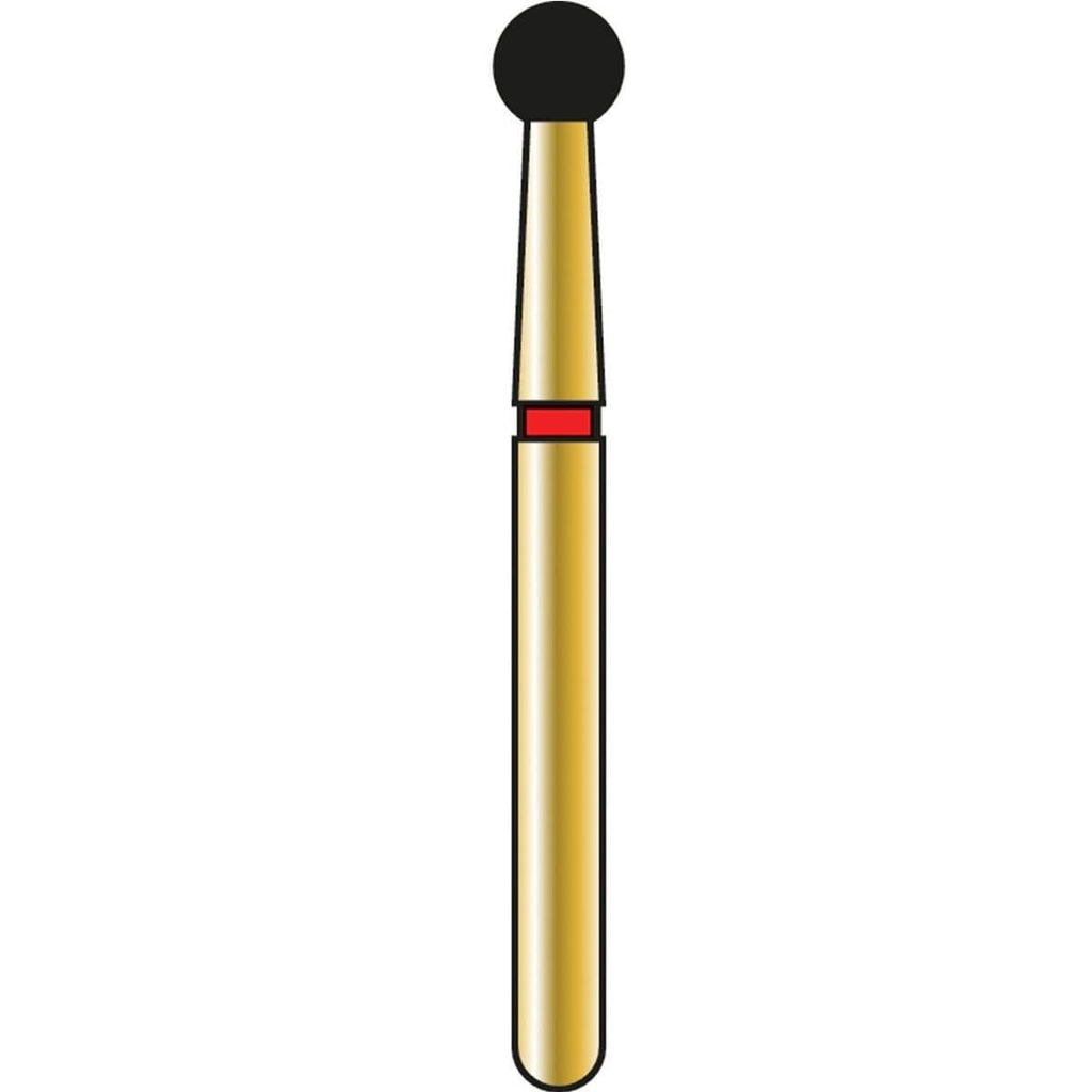 Round Gold Diamond Burs