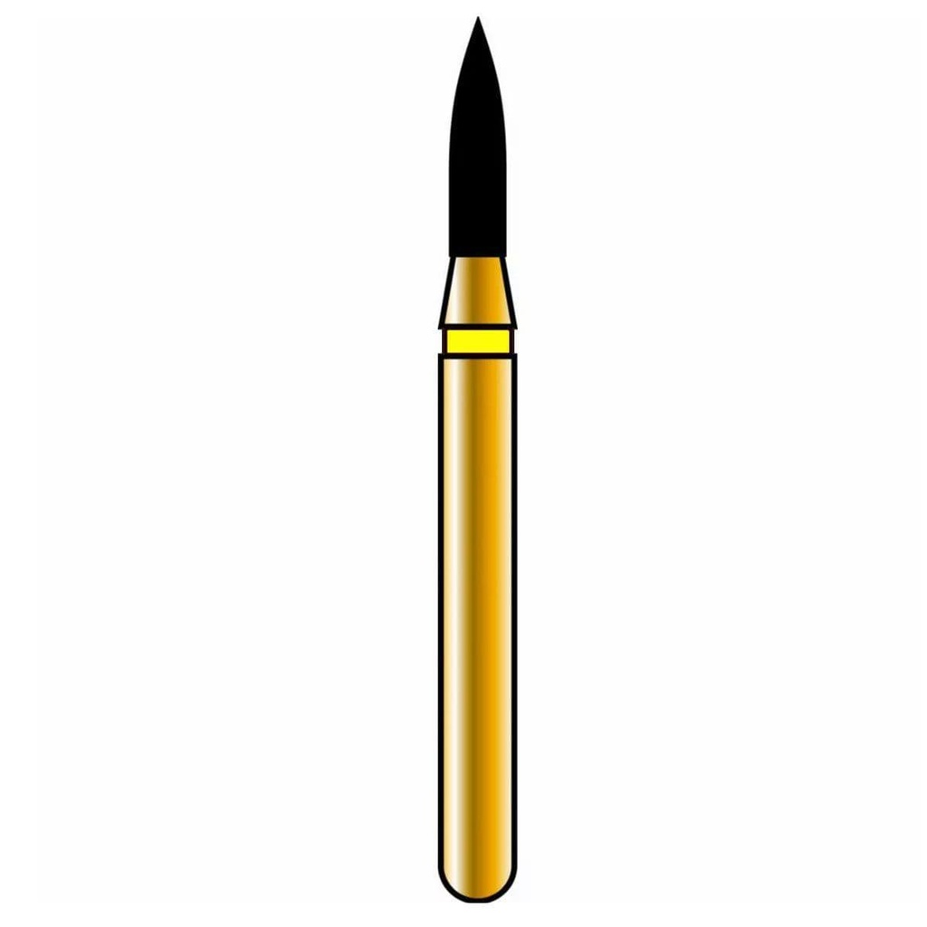 Flame Gold Diamond Burs