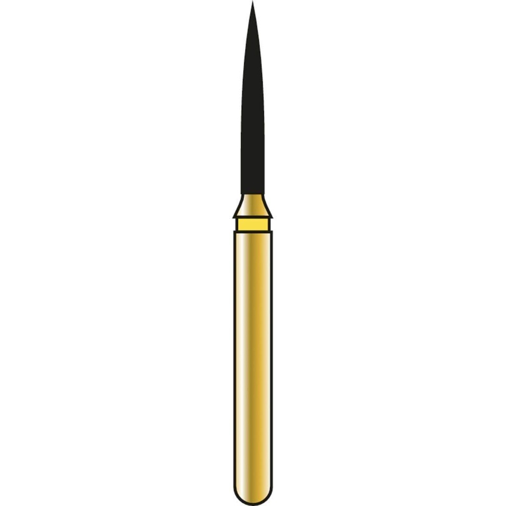 Flame Gold Diamond Burs