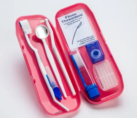 Ortho Home Care Kit, 9 piece - Pink