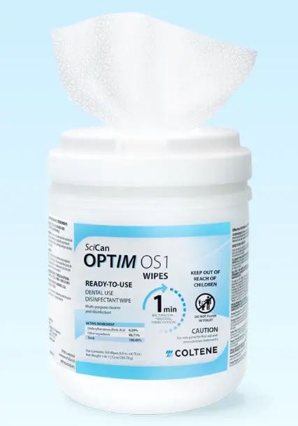 OPTIM OS1 Disinfecting Wipes [6x6]