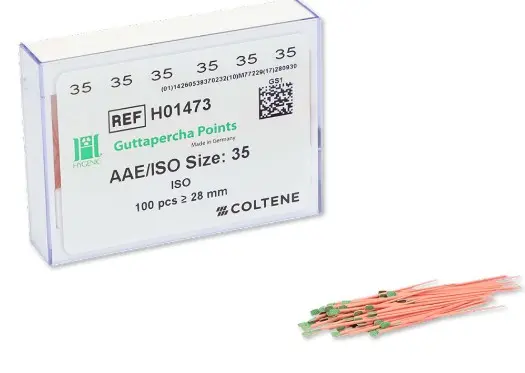 HYGENIC Guttapercha Points Pink ISO 35, 100pc