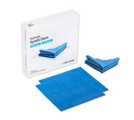HySolate SyntX Dam non-latex, 6x6 75PCS 