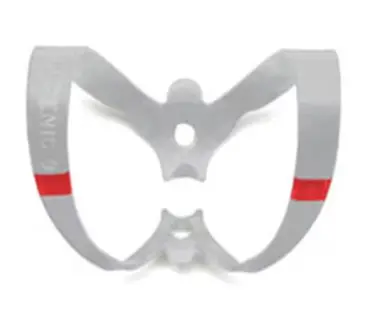 [H09962] HYGENIC FIESTA Color Coded Matte Finish Winged Clamp #9 Anterior Teeth