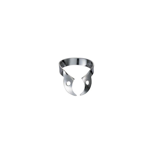 [H02775] HYGENIC Gloss Finish Wingless Clamp #W2A - Premolars and Upper Incisors