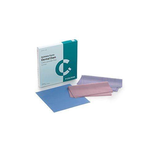 [60034434] HySolate Fiesta Latex Dental Dam assorted thin 127x127