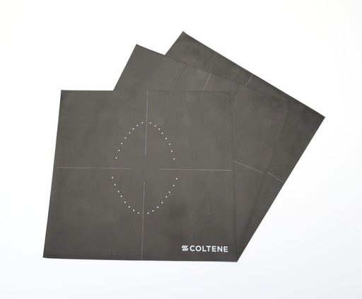 [60031355] HySolate Latex Dental Dam Black printed medium 152x152