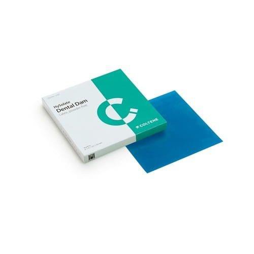 [60034441] HySolate Latex Dental Dam Blue medium 127x127