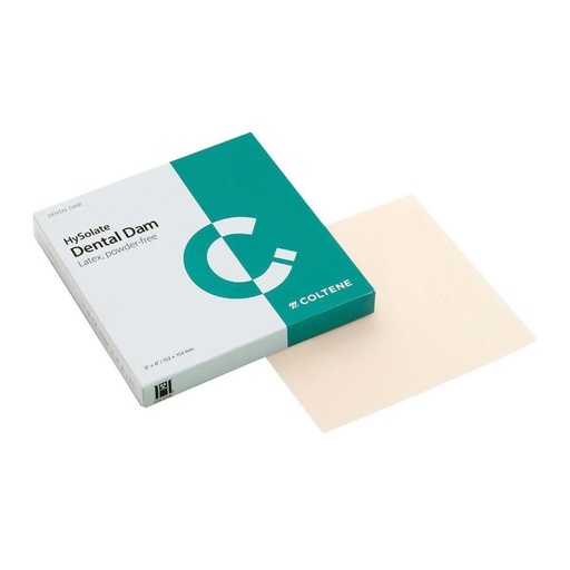 [60034425] HySolate Latex Dental Dam Light medium 127x127