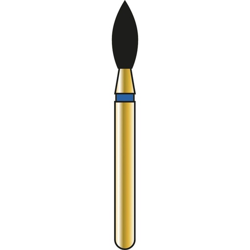 [G368-314-020-05.0-M] Football/Bud Gold Diamond Burs