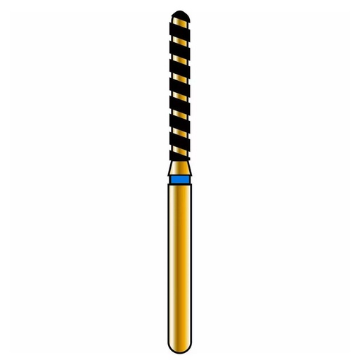 [G881T-314-014-08.0-M] Round End Cylinder TurboCut Diamond Burs