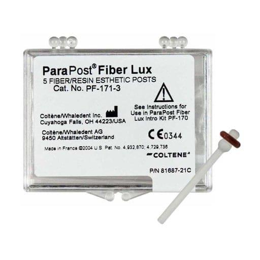 [PF171-3] ParaPost Fiber Lux Posts, Size #3 Brown, 5/Pk