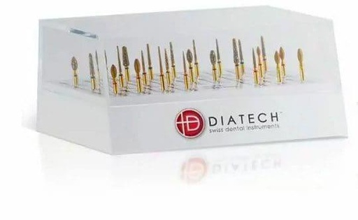 [11323] Top 25 Assorted Dental Diamond Burs