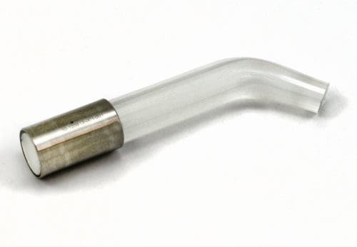 [60013950] 8mm Clear Composite Light Guide Tip for LED Curing Light (75mm long)