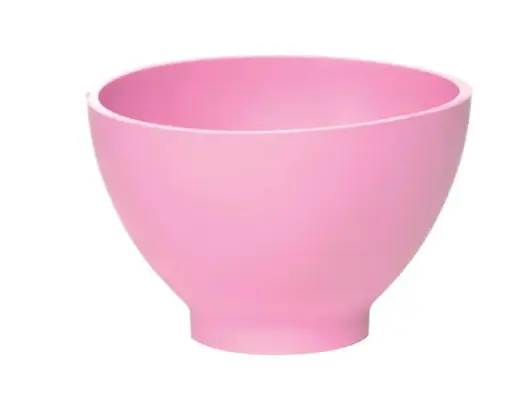 [Pink Mixing Bowl 70364] Pink Mixing Bowls - Medium Bowl - 4.5" Diameter