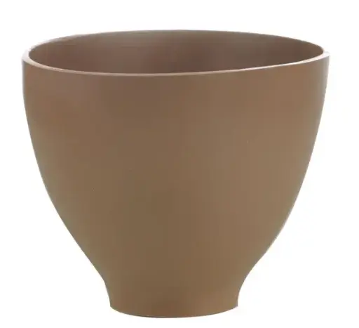[taupemixingbowl70566] Taupe Mixing Bowls - X-Large Bowl - 5.0" Diameter