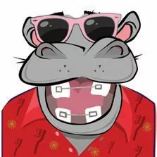 [Hippo] Orthodontic Kits with Graphic or Logo, 8-piece - Assorted, Hippo