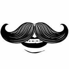 [Mustache] Orthodontic Kits with Graphic or Logo, 8-piece - Assorted, Mustache