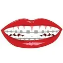 [Smile - Pearl] Orthodontic Kits with Graphic or Logo, 8-piece - Pearl, Smiling with Braces