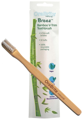[Bamboo Ortho Brush] Bamboo V-Trim Toothbrush