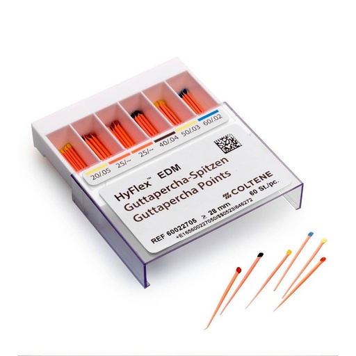 [60022708] HyFlex EDM Guttapercha Points .04 #40