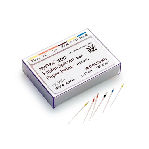 [60022740] HyFlex EDM Paper Points .02 #60