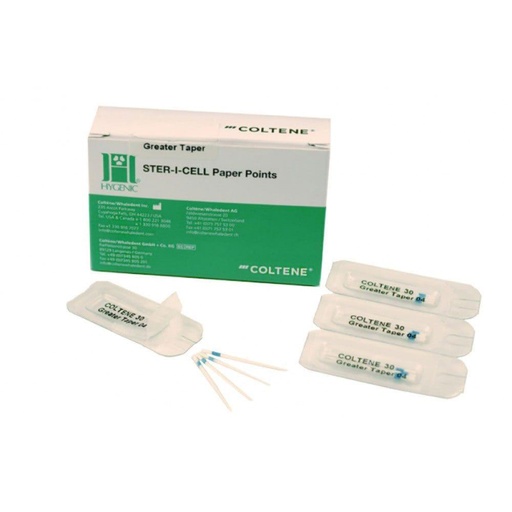 [H03183] HYGENIC Ster-I-Cell Paper Points Top Color ISO 30