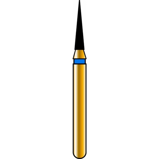 [G852-314-012-06.0-M] Needle Gold Diamond Burs