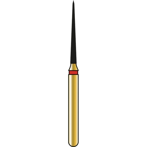 [G859-314-010-10.0-F] Needle Gold Diamond Burs
