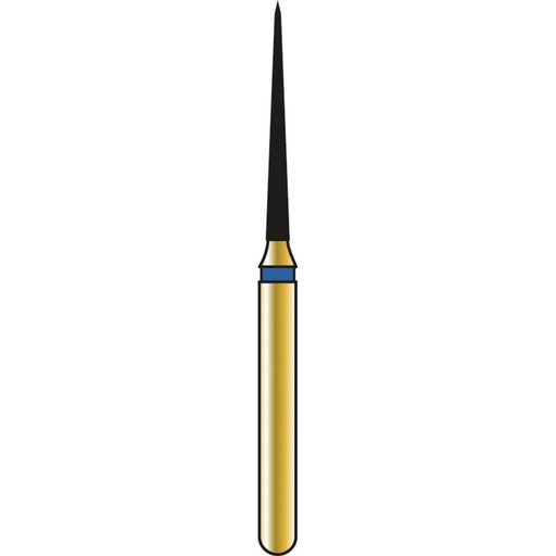 [G859-314-010-10.0-M] Needle Gold Diamond Burs